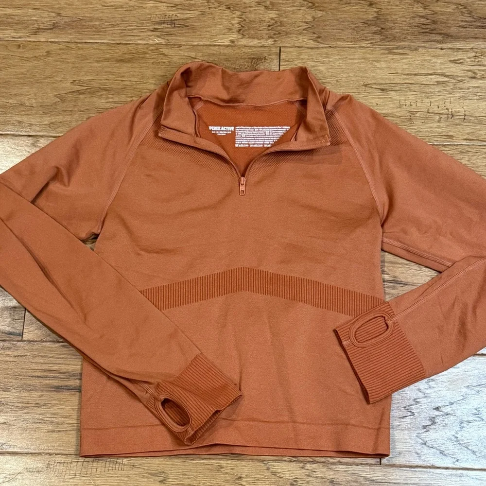 Pink Active Rust Orange Jacket size m/L - Picture 1 of 3
